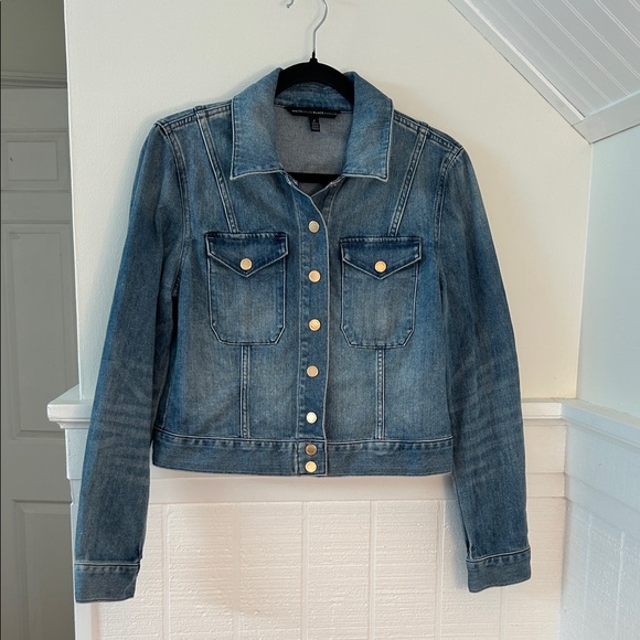 White House Black Market Jackets & Blazers - White House Black Market Blue Jean Jacket size Women’s 6